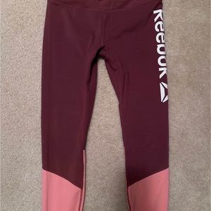 Reebok Logo Leggings.